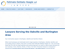 Tablet Screenshot of fdhlawyers.com